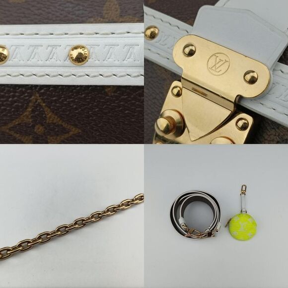 Louis Vuitton Papillon Trunk Monogram Brownish And White Monogram Canvas And - Picture 10 of 10